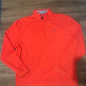 Bald Head Blues Orange Quarter-Zip Pullover